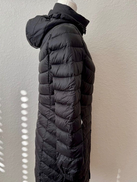 Michael Kors Hooded Packable Long Puffer Coat Black Women's Size XS - Picture 6 of 16